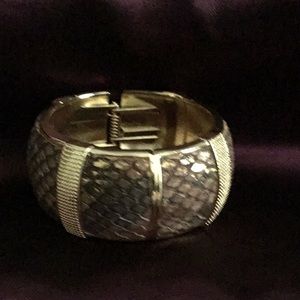 Wide cuff bracelet